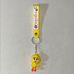 Big Bird Keychain w Wrist Band
